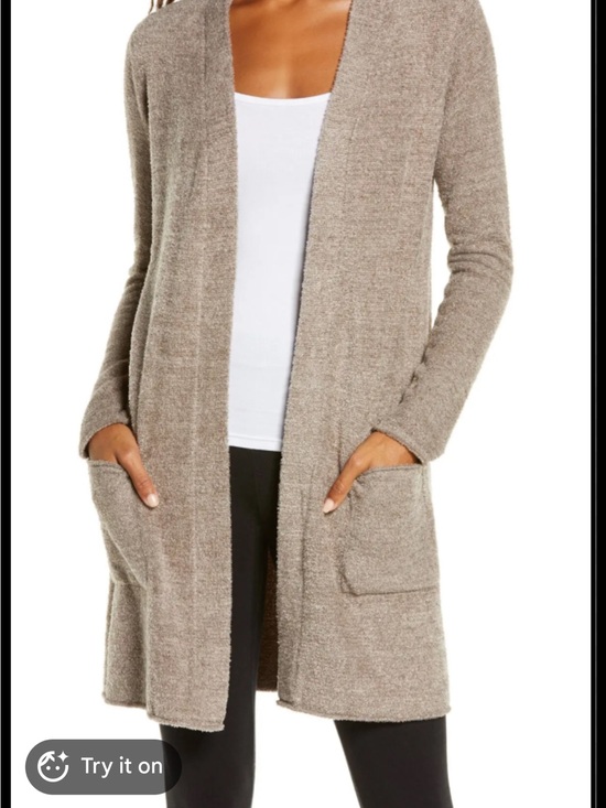 Barefoot Dreams Sweaters - Barefoot dreams light drown cardigan